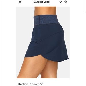 Outdoor Voices Hudson 4" Skort